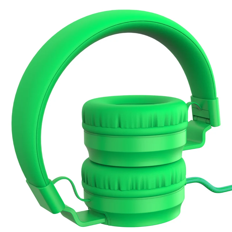 Scratch & Dent - PuroBasic Wired Volume Limited Headphones with In-line Mic