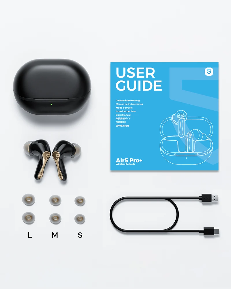 Air5 Pro+ TWS Earbuds — xMEMS + 10mm Drivers, Hi-Res Audio, LDAC & aptX Lossless