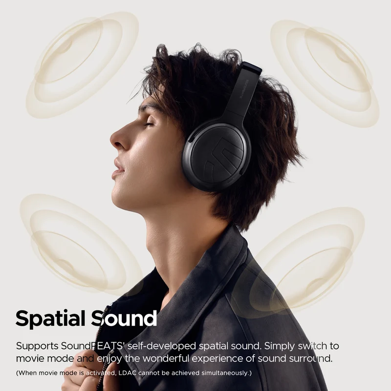 Space Pro Hi-Res Audio with LDAC and -47dB Hybrid ANC