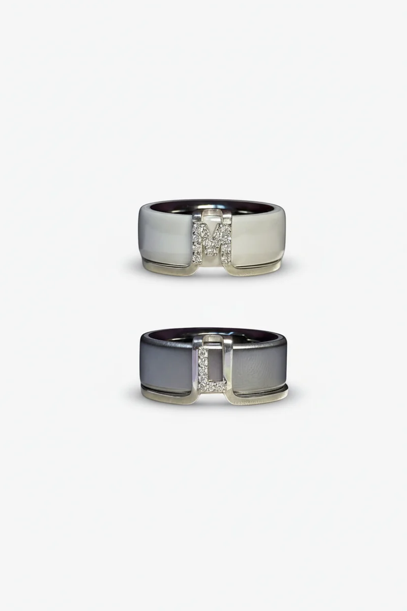 Oura Archive - LIL Cover Ring Silver Letter