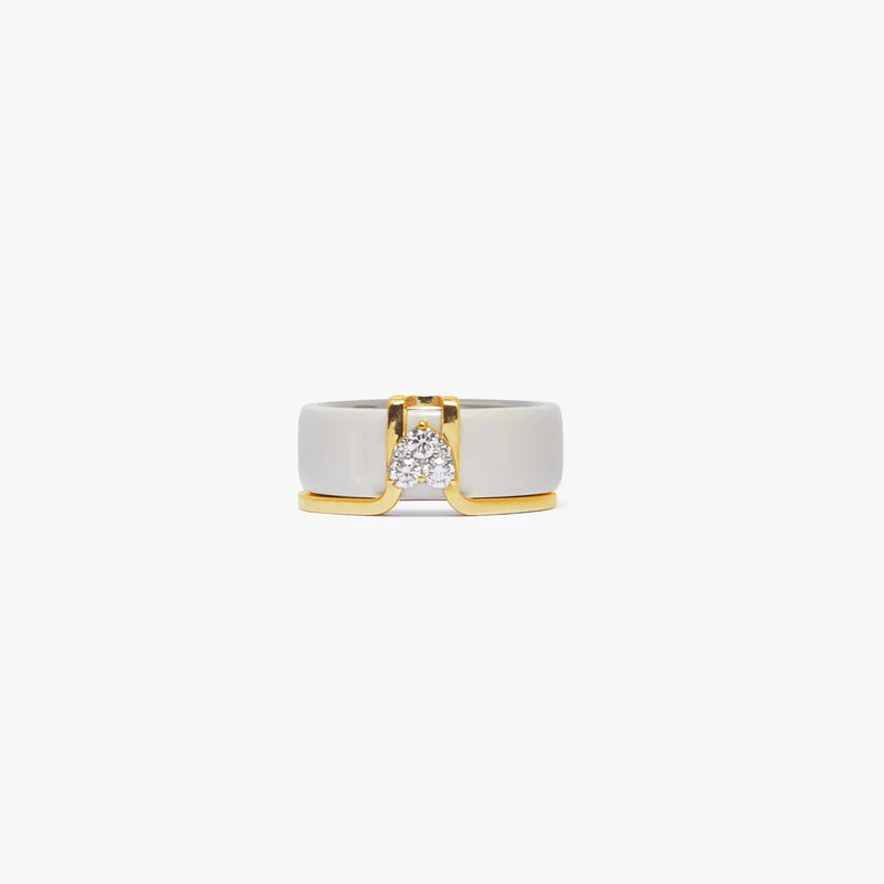 LIL Cover Ring - Gold Heart