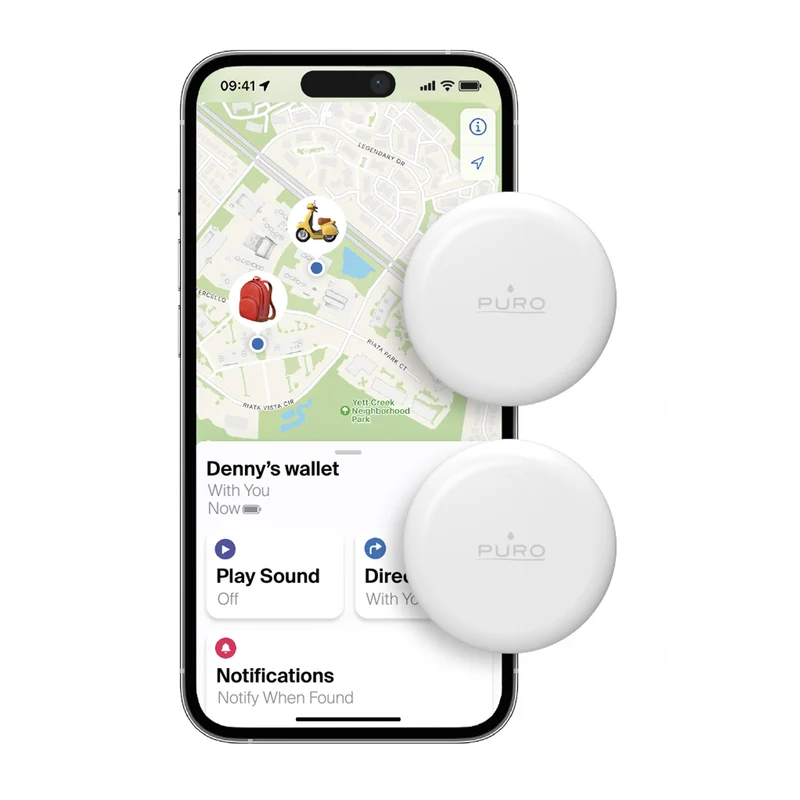 Smart Tracker Find Me Mini Kit, compatibile con Apple