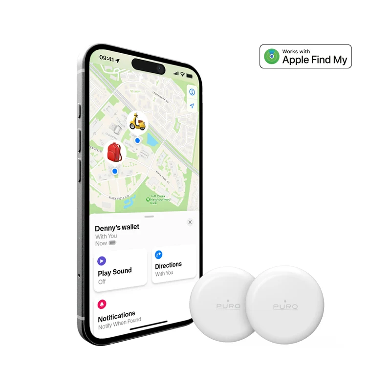 Smart Tracker Find Me Mini Kit, compatibile con Apple