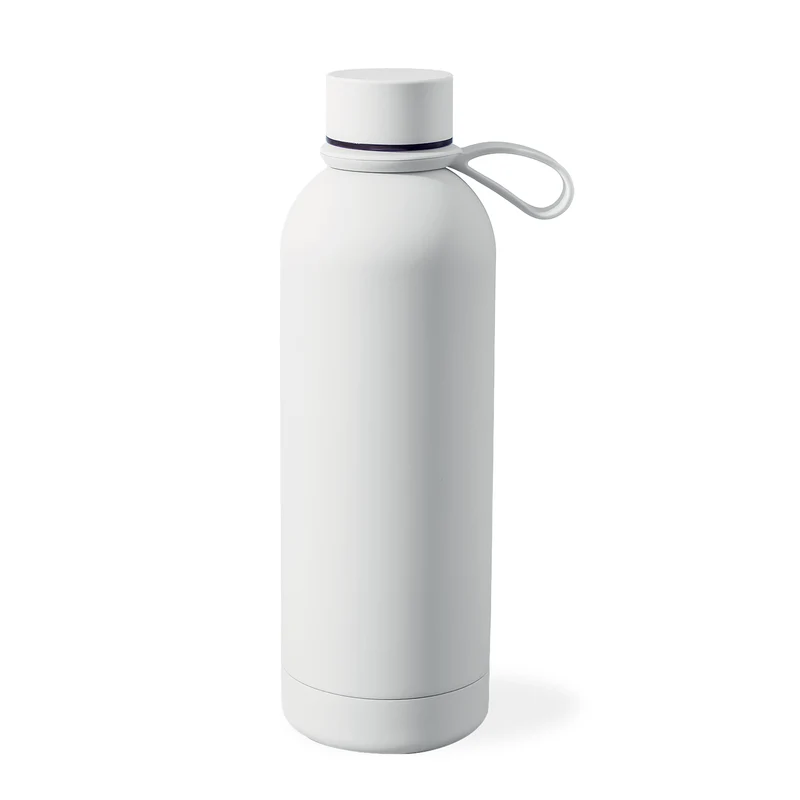 Borraccia termica ermetica “Hydro 7” da 750ml, in acciaio inossidabile, effetto soft-touch