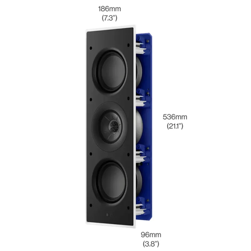 Kef Ci3120QLM-THX Diffusore THX da incasso, Certified Ultra IP64
