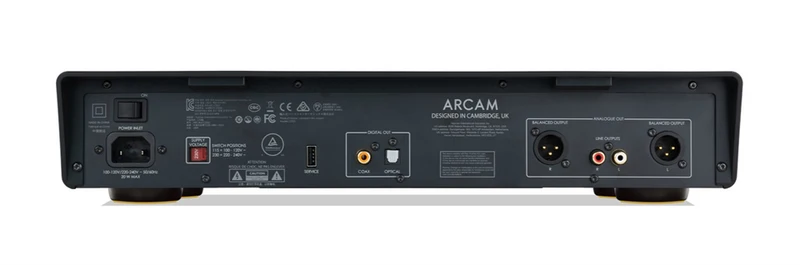 Arcam CD25 Signature Lettore CD. CD-R e CD-RW. Riproduce file FLAC, WAV,MP3 e AAC, 24bit/96KHz
