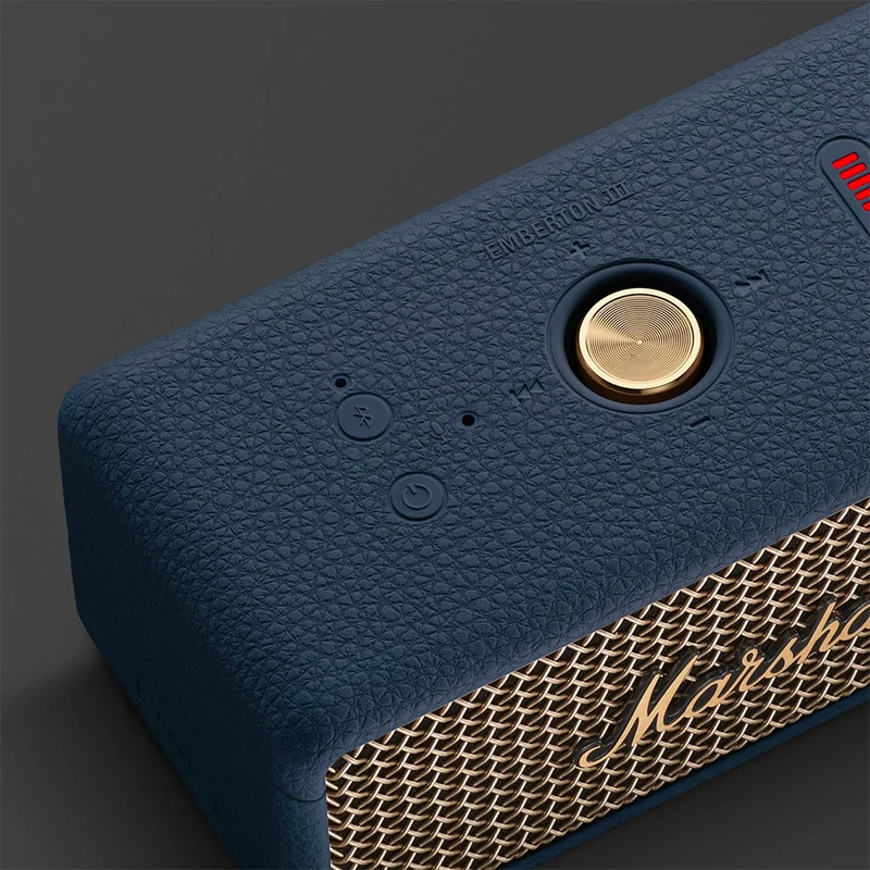 Speaker Bluetooth portatile Marshall Emberton III Midnight Blue