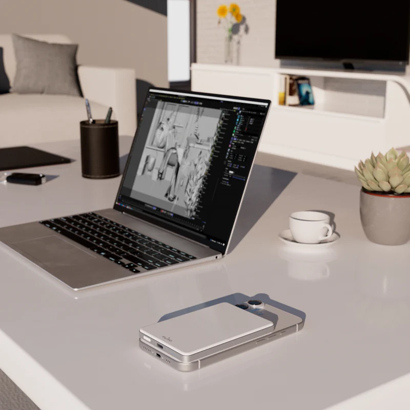 Power bank magnetico 5000 mAh Qi2 compatibile MagSafe