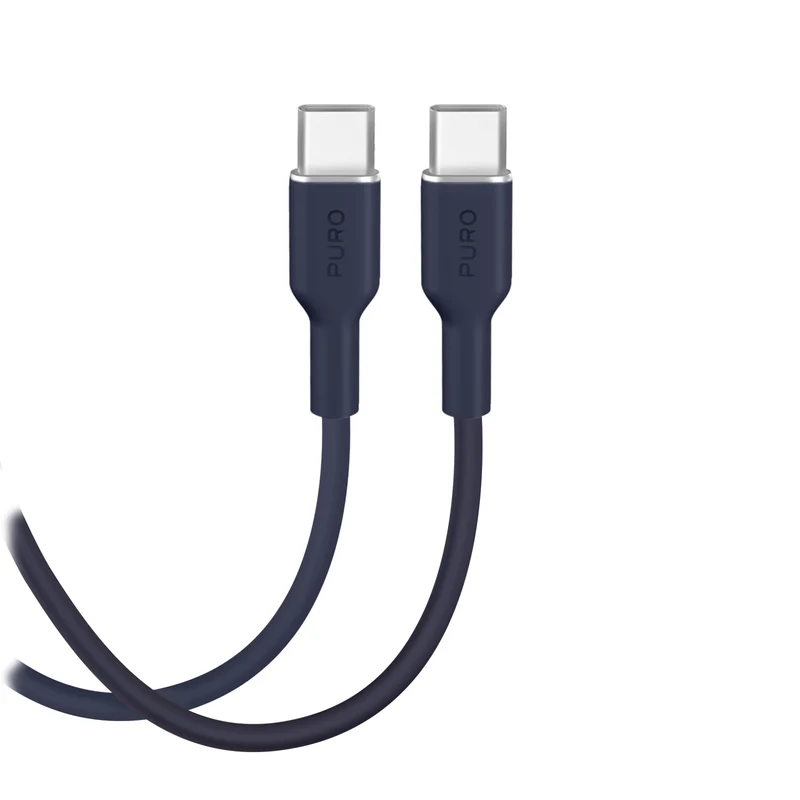 Cavo di ricarica e sincronizzazione Soft da USB-C a USB-C, 1,5m