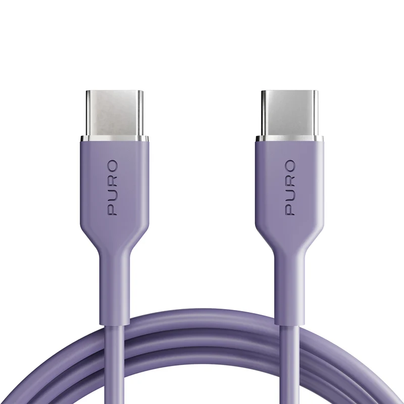 Cavo di ricarica e sincronizzazione Soft da USB-C a USB-C, 1,5m