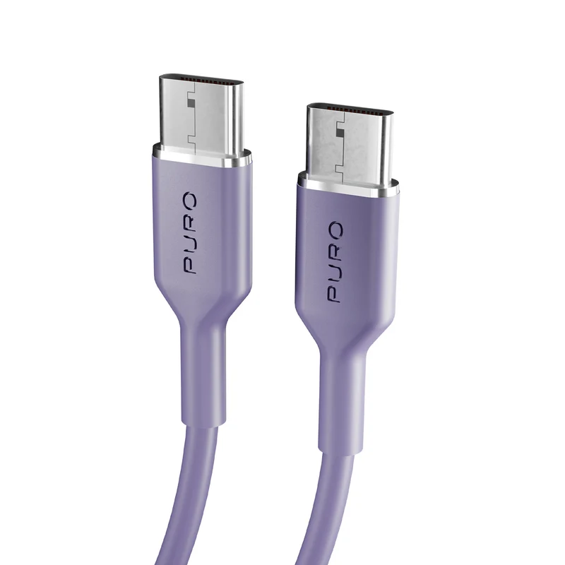 Cavo di ricarica e sincronizzazione Soft da USB-C a USB-C, 1,5m