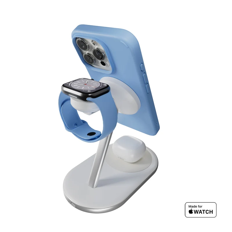 Base di Ricarica Mag Station 3 in 1 con tecnologia Qi2