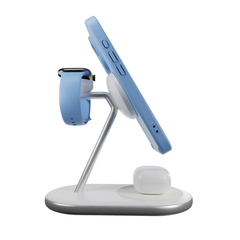Base di Ricarica Mag Station 3 in 1 con tecnologia Qi2