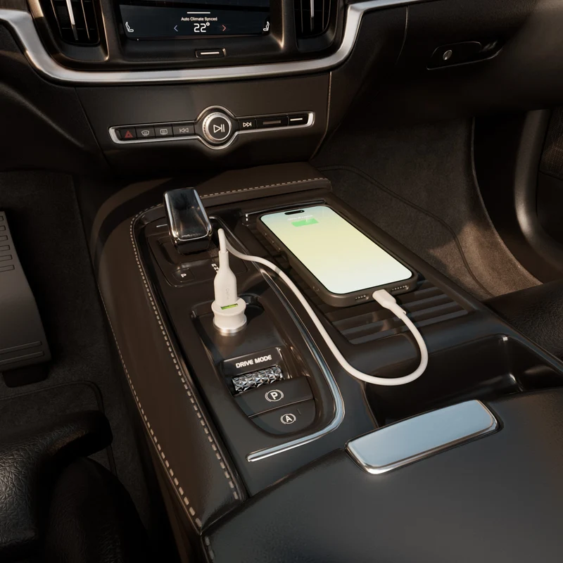 Caricabatterie da auto Pro Lite con 2 porte USB-A