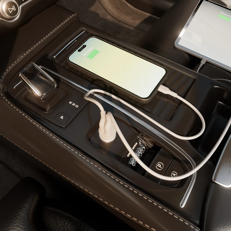Caricabatterie da auto Pro Lite con 2 porte USB-A