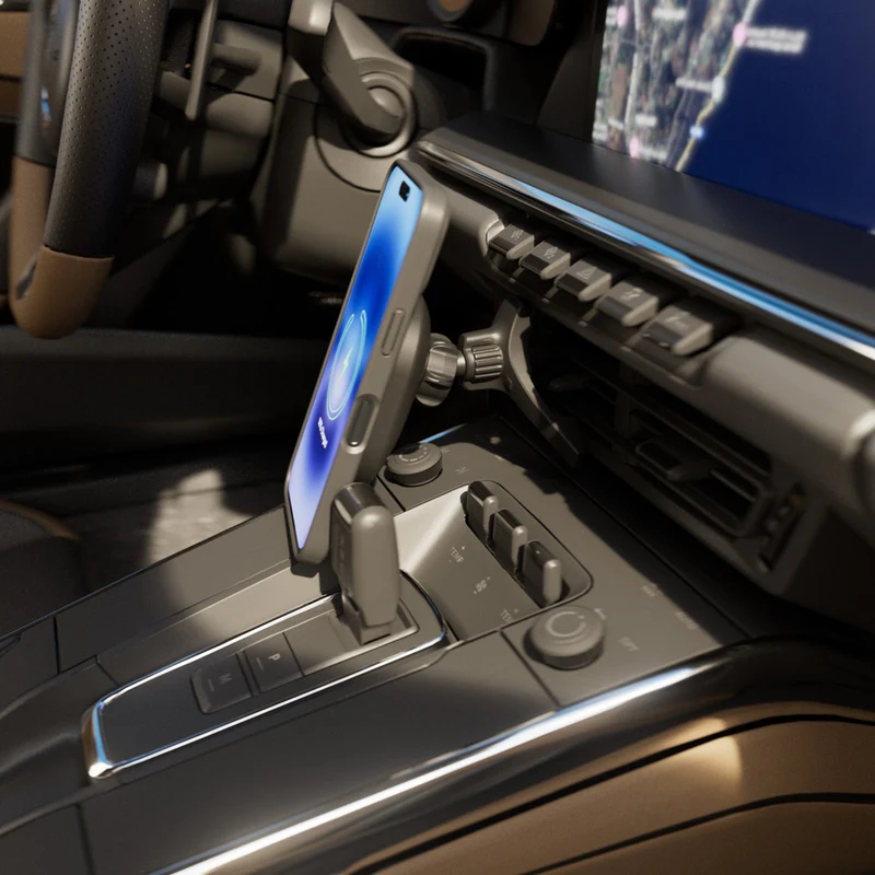 Supporto da auto magnetico con ricarica wireless Qi2 Power Mag Holder