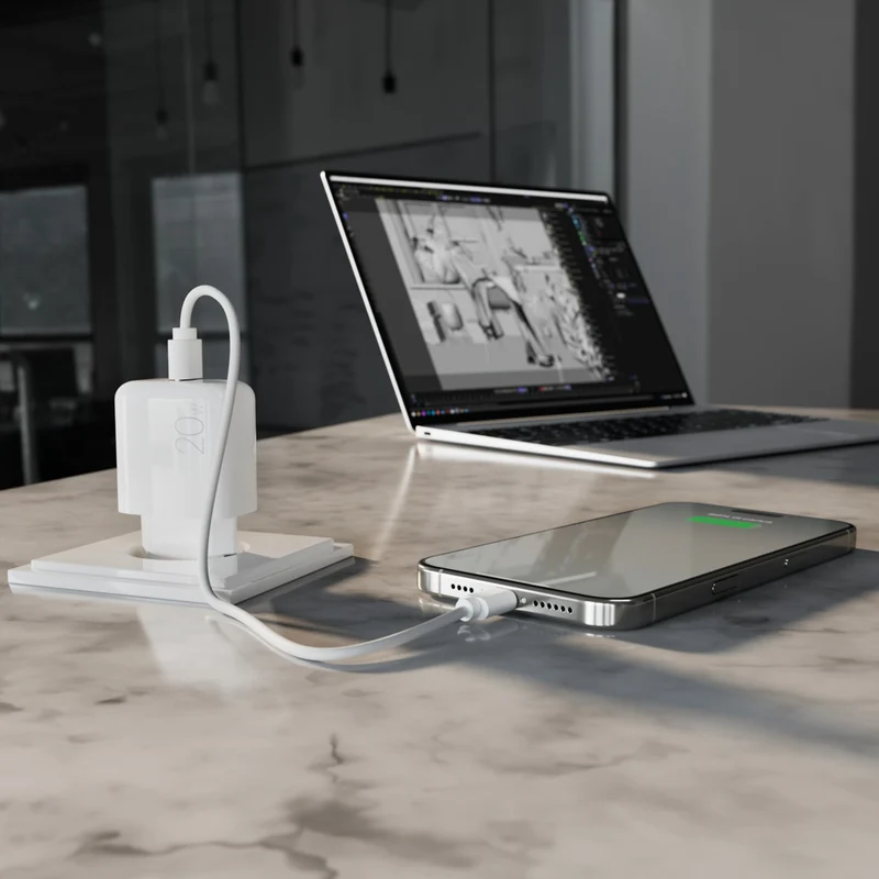 Caricabatterie Da Parete Pro Lite con porta USB-C, 20W