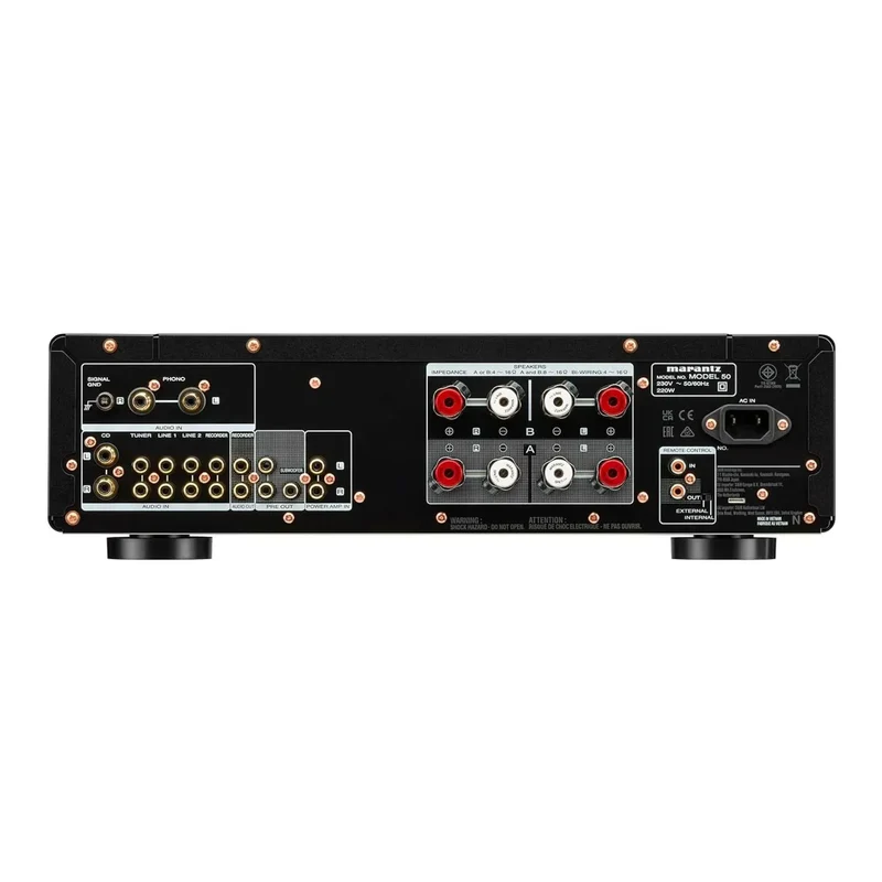 Marantz MODEL 50 Amplificatore integrato stereo puro analogico, 70W in pura Classe A/B ad alta corrente