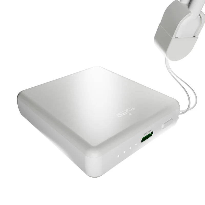 Powerbank “Power Cube 5” 5000mAh con porta USB-C e cavo rimovibile
