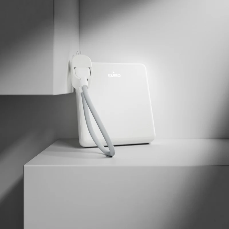 Powerbank “Power Cube 5” 5000mAh con porta USB-C e cavo rimovibile