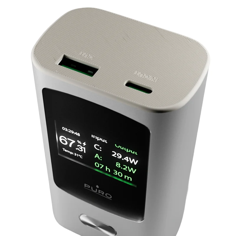 Power Bank con display 10000 mah 45w
