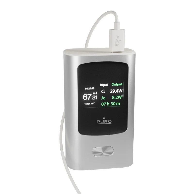 Power Bank con display 10000 mah 45w
