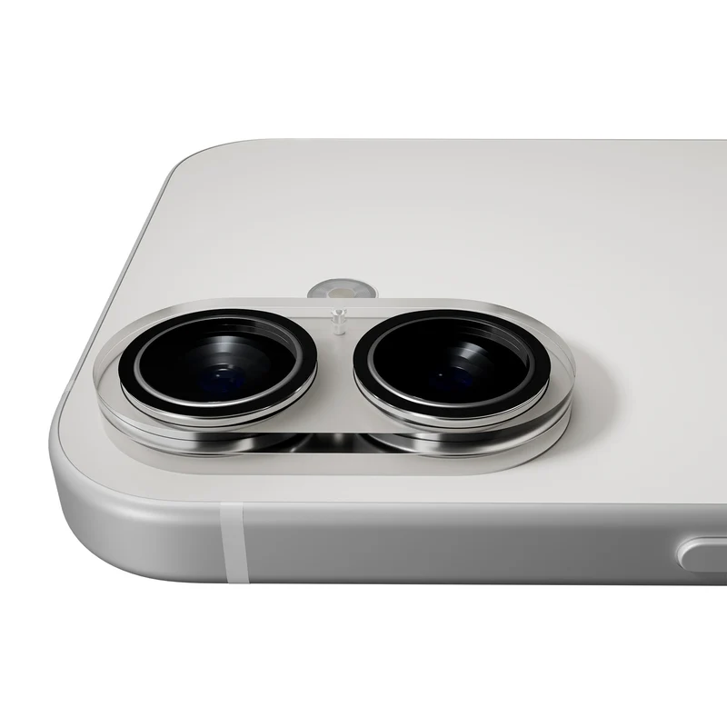 Vetro Temperato Protettivo Individuale per Fotocamera iPhone 17/16/16 Plus