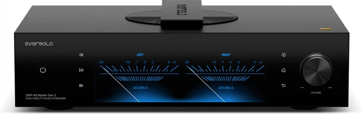 Eversolo DMP-A8 Master Edition Gen 2, il DAC da rete top di gamma con clock OCXO e lettore CD integrato