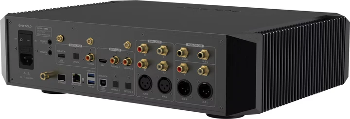 Eversolo DMP-A10 streamer top di gamma DAC ESS Sabre e preamplificatore per impianti hi-fi esigenti