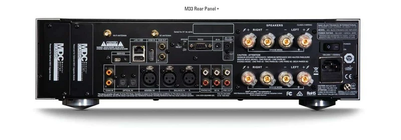 NAD M33 BluOS Streaming DAC Amplifier