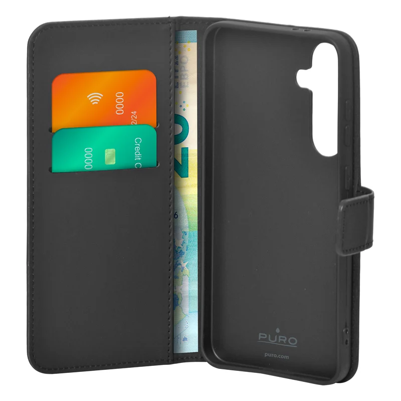 Custodia Wallet Stand per Samsung S24 FE