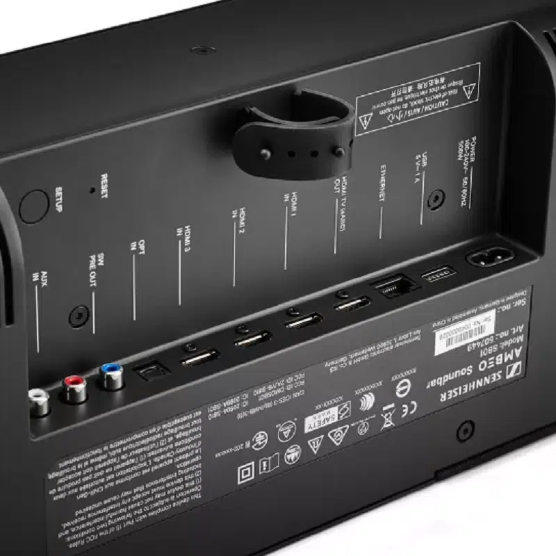 SENNHEISER SB01 AMBEO SOUNDBAR MAX 5.1.4 completo da 500W