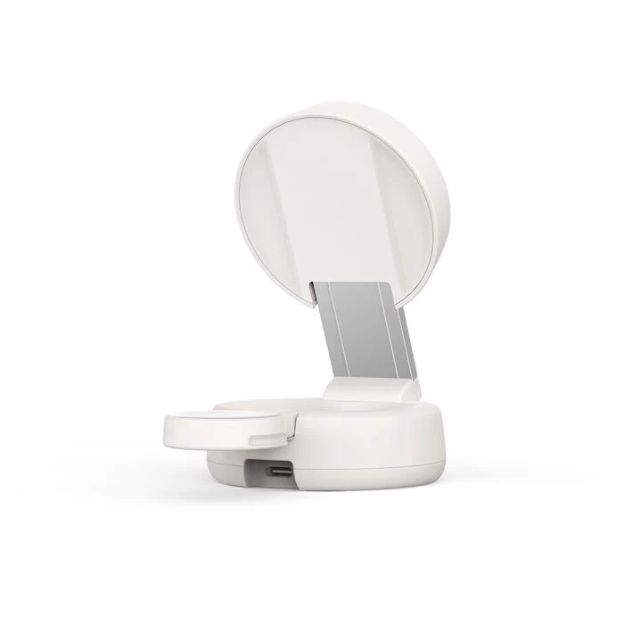 Caricabatteria magnetico 2in1 UltraCharge Pro con Qi2 25W - Sabbia