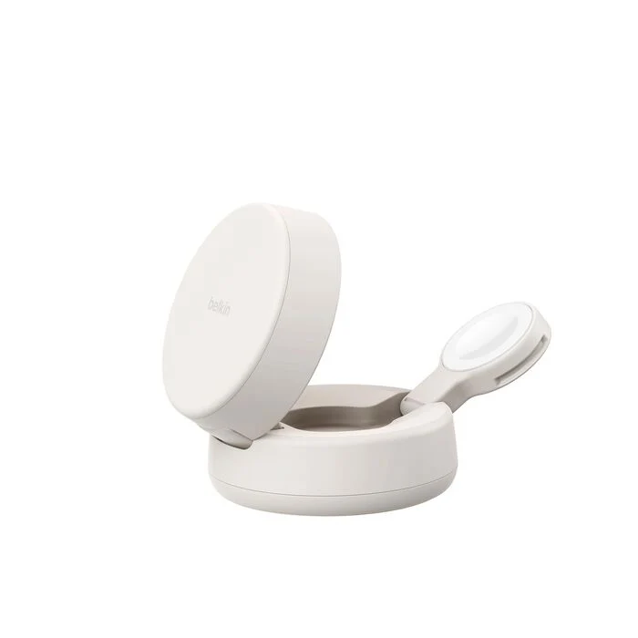 Caricabatteria magnetico 2in1 UltraCharge Pro con Qi2 25W - Sabbia