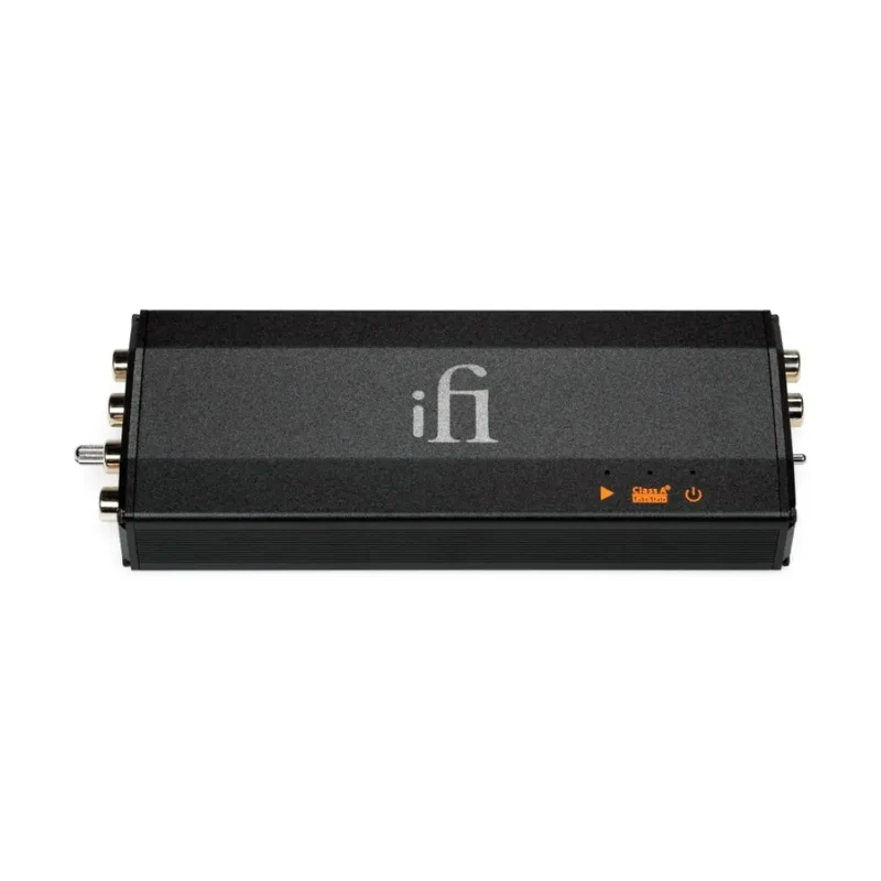 IFI Audio MICRO iPHONO3 BLACK LABEL Preamplificatore phono MM/MC con tecnologie Class A TubeState e DirectDrive Servoless