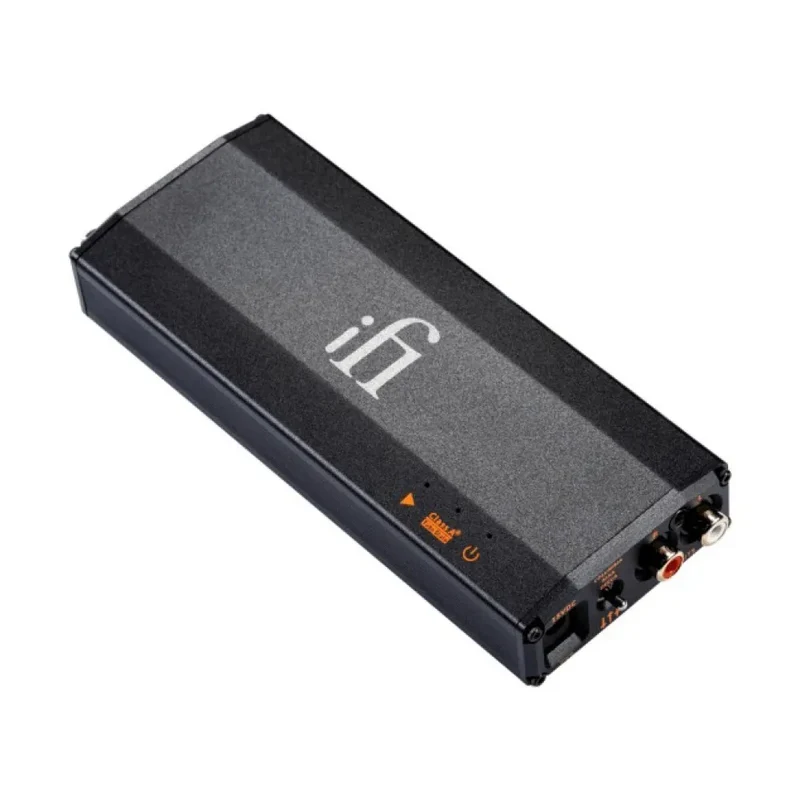 IFI Audio MICRO iPHONO3 BLACK LABEL Preamplificatore phono MM/MC con tecnologie Class A TubeState e DirectDrive Servoless