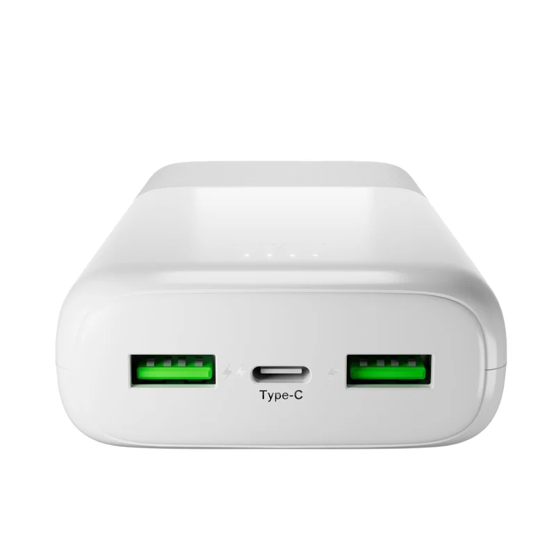 Powerbank 20000mAh con 2 porte USB-A e 1 USB-C