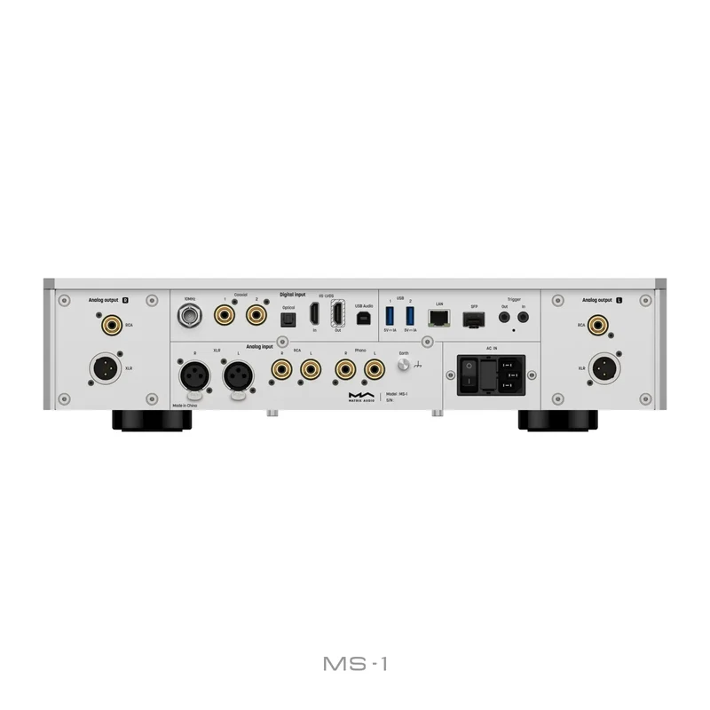 Matrix Audio MS-1c Streamer wi-fi High-End con DAC, Dual-Mono con doppio DAC (AK4191 + AK4499)