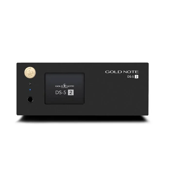 Gold Note DS-5.2 sorgente digitale all-in-one: streamer, DAC, preamplificatore e amplificatore per cuffie