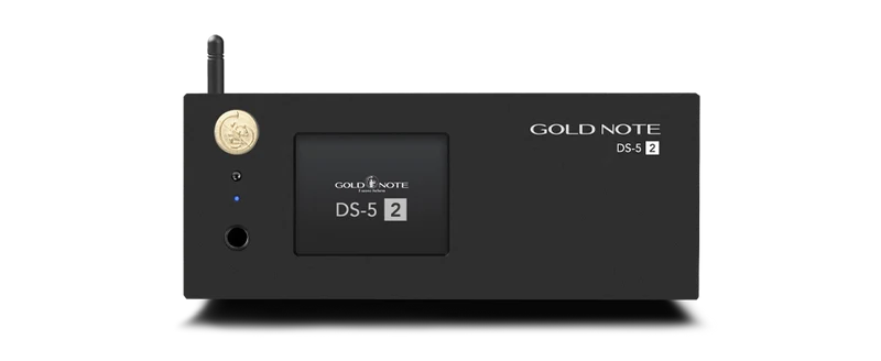 Gold Note DS-5.2 sorgente digitale all-in-one: streamer, DAC, preamplificatore e amplificatore per cuffie