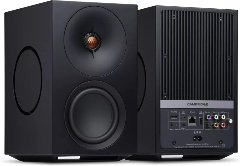 Cambridge L/R M coppia di diffusori attivi da streaming da 4" 2 x 150W