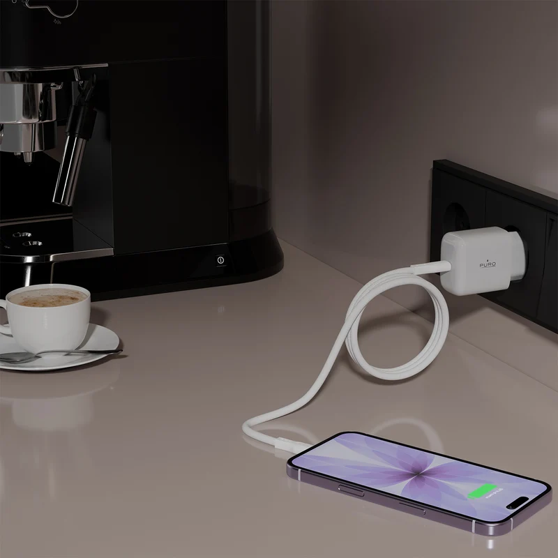 Cavo Avvolgibile Magnetico USB-C a USB-C, 1m