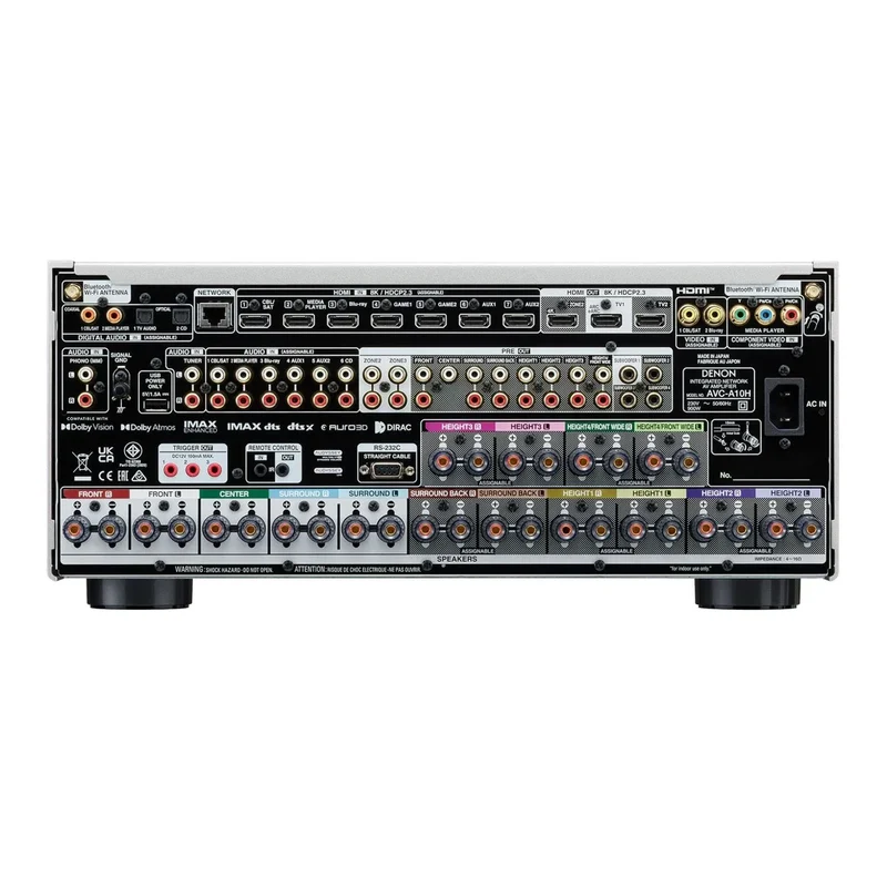 Denon AVC-A10H amplificatore AV 8K 13 canali 150W made in JAPAN