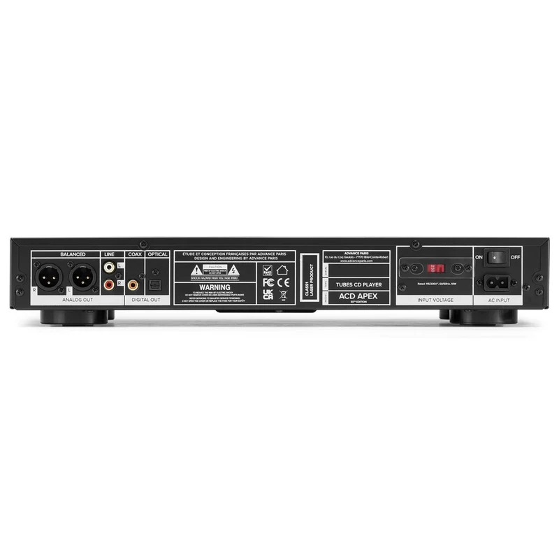 ADVANCE PARIS ACD APEX 30TH EDITION lettore CD con stadio d'uscita analogico valvolare
