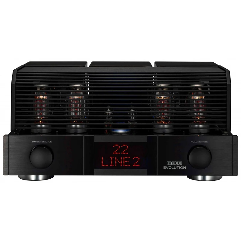 Triode EVOLUTION amplificatore integrato stereo push-pull a valvole in classe AB