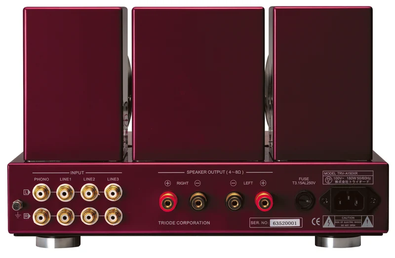 Triode TRV-A150XR amplificatore integrato stereo single-ended a valvole in classe A