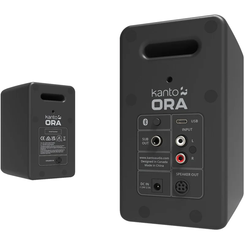 Kanto ORA coppia di diffusori amplificati a due vie da 76 mm 100W