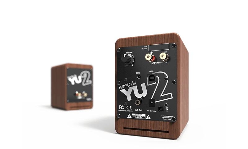 Kanto YU2 coppia di diffusori amplificati da 76mm 100W