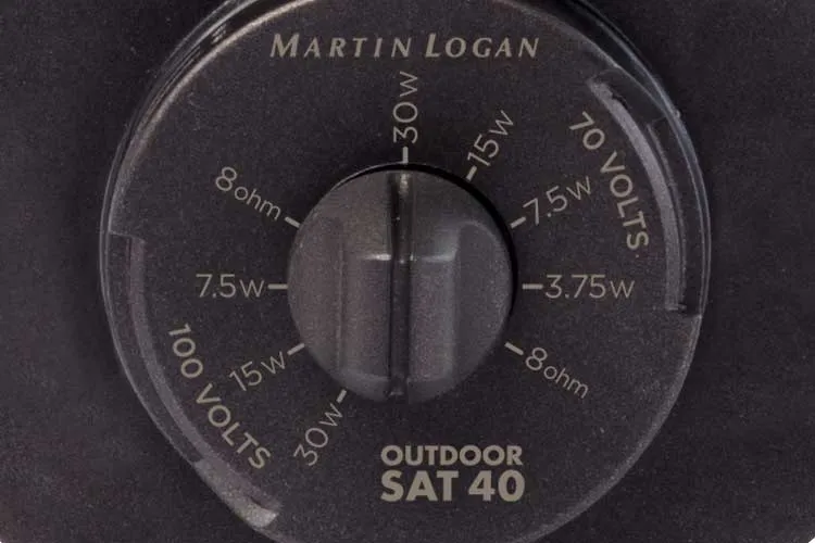 Martin Logan SAT40 coppia di diffusori da esterno 100mm 8 Ohm