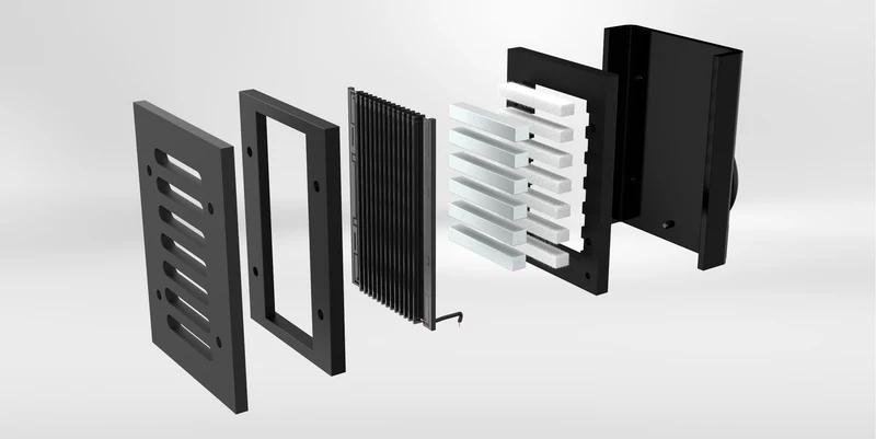 Martin Logan MONUMENT 7XW diffusore a 3 vie da incasso a parete 165mm 4 Ohm